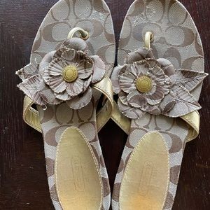 Coach sandals